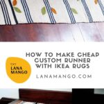 Ikea rug runner lanamango pin1