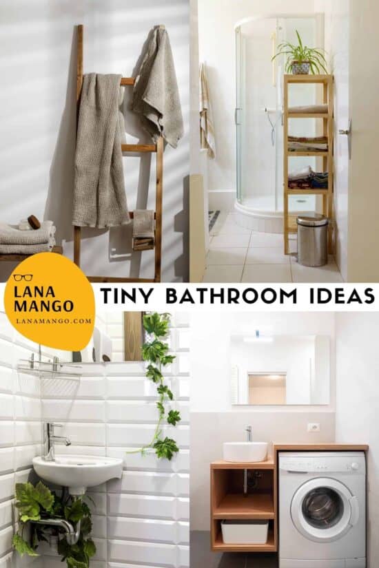 Ideas de decoración de baños pequeños