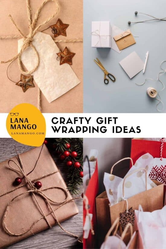 Crafty gift wrapping ideas