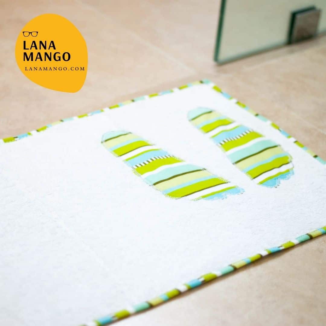 Diy personalized handmade towel set: a cute, inexpensive housewarming gift