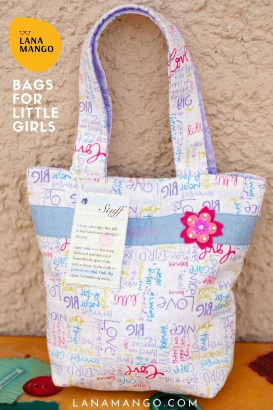 Cute totes for little girls