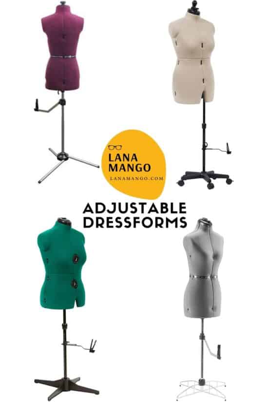 4 best adjustable dressforms