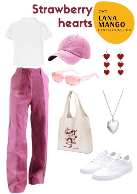 Cute pink outfit spring 2022