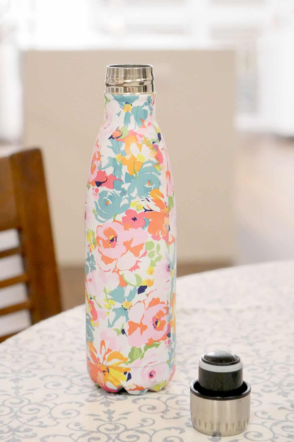 Reusable water bottle.